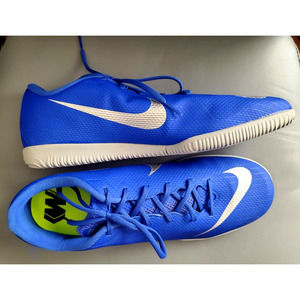 Women's Nike Mercurial 2018 Royal Blue Indoor Athletic Shoe AH-7383 400 Sz 10